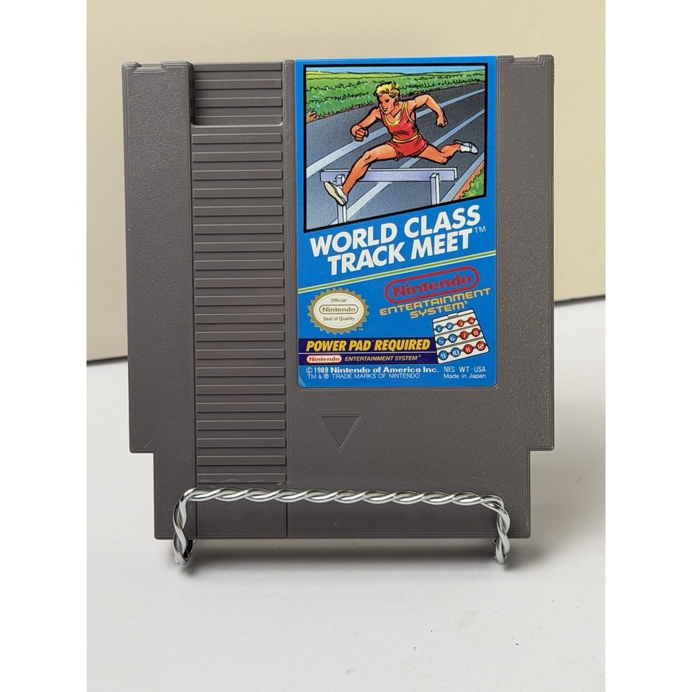 World Class Track Meet (Nintendo NES, 1987) Game Cartridge Only